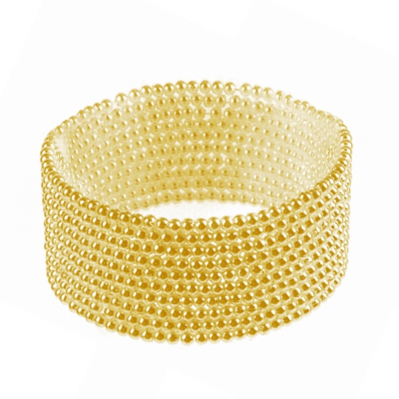 10 Row CCB Beaded Bracelet - Picture 1 of 2